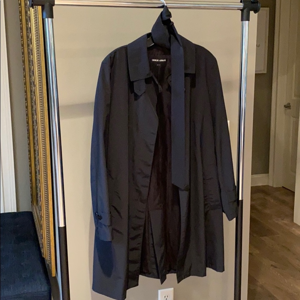Giorgio Armani - trench coat with belt